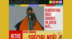 Desktop Screenshot of albator2980.com