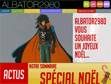 Tablet Screenshot of albator2980.com